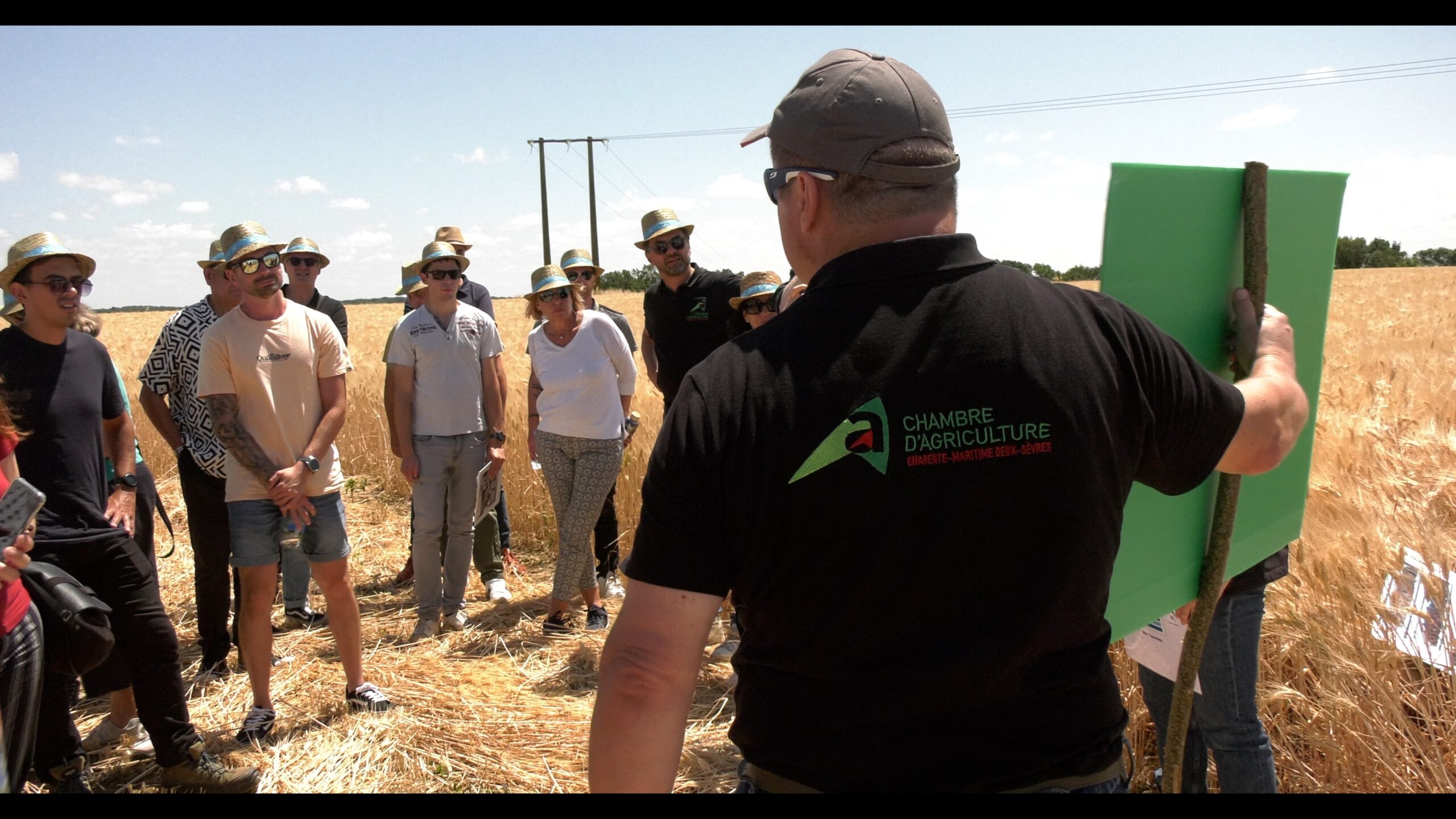 Picture taken during the demo day in France